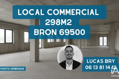 Commerce à louer à BRON   - 298 m² 