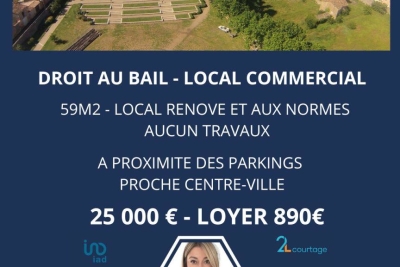 Commerce à vendre 25000 euros var