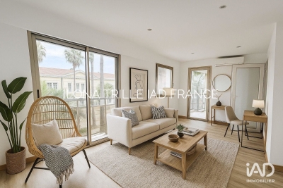 Appartement à vendre à HYÈRES  - 2 pièces - 49 m² 