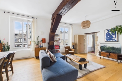 Appartement &agrave; vendre &agrave; PARIS 3EME Pont de Flandre - 2 pi&egrave;ces - 46 m&sup2; 