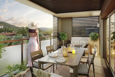 Appartement à vendre à BORMES-LES-MIMOSAS  - 4 pièces - 90 m² 