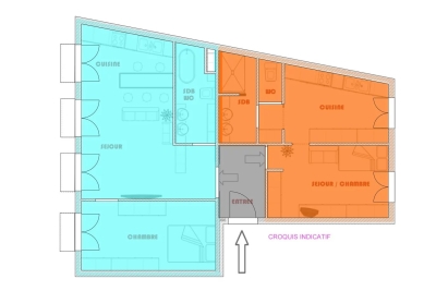 Appartement à vendre à NICE Jean Medecin - 3 pièces - 80 m² 