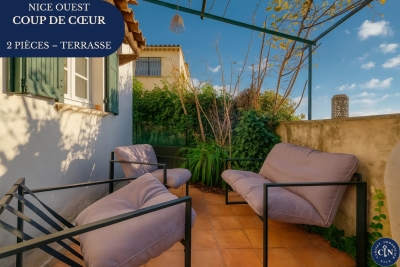 Appartement à vendre à NICE Lingostiere-Saint Isidore - 2 pièces - 49 m² 