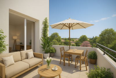 Appartement à vendre à MONTPELLIER  - 3 pièces - 60 m² 