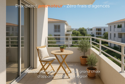 Appartement à vendre à MONTPELLIER  - 2 pièces - 44 m² 