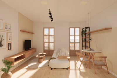 Appartement à vendre à HYÈRES  - 2 pièces - 44 m² 