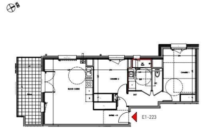 Appartement à vendre à MOIRANS  - 3 pièces - 64 m² 