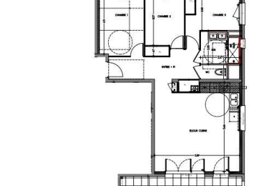 Appartement à vendre à MOIRANS  - 4 pièces - 77 m² 