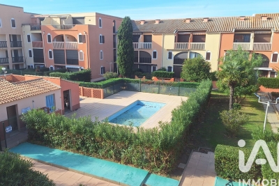 Appartement à vendre à CANET EN ROUSSILLON  - 2 pièces - 34 m² 