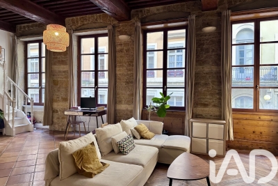 Appartement à vendre à LYON 1ER  - 3 pièces - 106 m² 