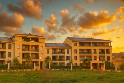 Appartement à louer à AIX-EN-PROVENCE Pauriol-Vertus - 2 pièces - 35 m² 