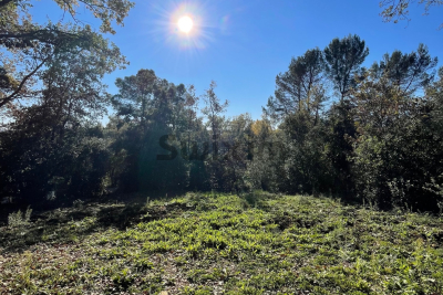 terrain à vendre maison de plein pied vias
