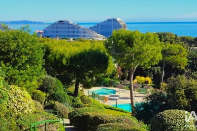 Appartement à vendre terrasse jardin calme antibes 