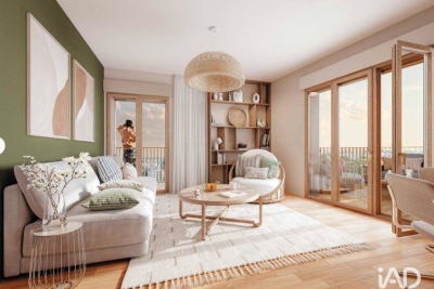 Appartement à vendre à NANTES Beaulieu-Mangin - 3 pièces - 60 m² 