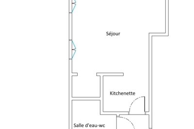 Appartement à vendre à PARIS 3EME Petit Montrouge 1 - 1 pièces - 18 m² 