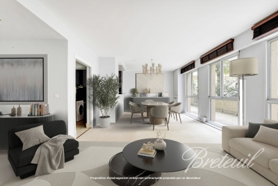 Appartement à vendre à PARIS 7EME  - 3 pièces - 105 m² 