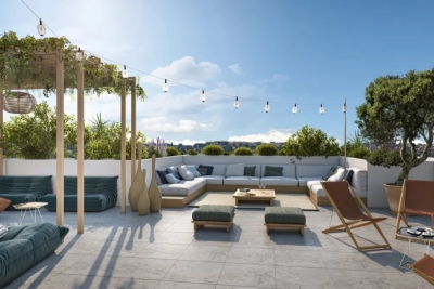 Appartement &agrave; vendre piscine toit terrasse antibes 