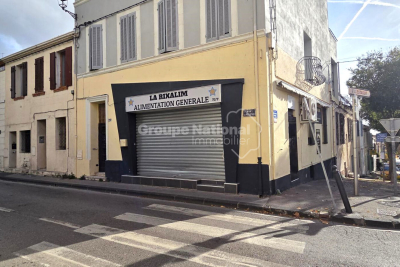 Commerce à vendre à immobilier MARSEILLE 16EME    