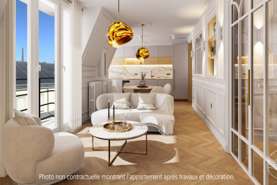 Appartement &agrave; vendre &agrave; PARIS 7EME Chapelle 1 - 3 pi&egrave;ces - 50 m&sup2; 