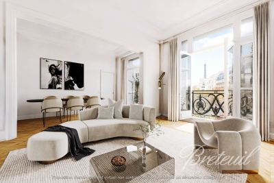 Appartement &agrave; vendre &agrave; PARIS 7EME Chapelle 1 - 4 pi&egrave;ces - 125 m&sup2; 