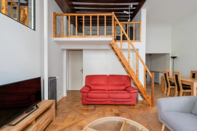 Appartement &agrave; louer &agrave; PARIS 4EME Belleville - 2 pi&egrave;ces - 92 m&sup2; 