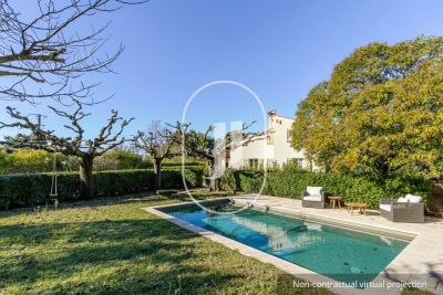 Maison &agrave; vendre &agrave; AIX-EN-PROVENCE Vaufreges-Leon Lachamp - 7 pi&egrave;ces - 215 m&sup2; 