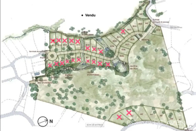 Building plot for sale in LES ISSAMBRES   - 1183 m² 