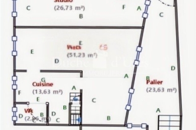 Appartement &agrave; vendre &agrave; UZÈS  - 4 pi&egrave;ces - 140 m&sup2; 