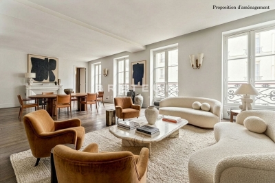 Appartement &agrave; vendre &agrave; PARIS 6EME Monnaie 1 - 4 pi&egrave;ces - 110 m&sup2; 