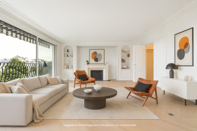 Apartment for sale in PARIS 16EME Porte Dauphine - 6 rooms - 170 m² 