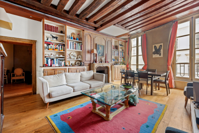 Apartment for sale in PARIS 6EME Monnaie - 4 rooms - 91 m&sup2; 