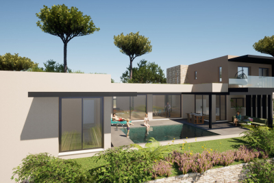 terrain à vendre avec terrain st raphael