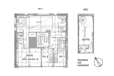 Appartement &agrave; vendre &agrave; PARIS 18EME Chapelle 1 - 6 pi&egrave;ces - 190 m&sup2; 