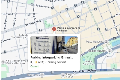 Parking/Garage &agrave; vendre sur la promenade des anglais 