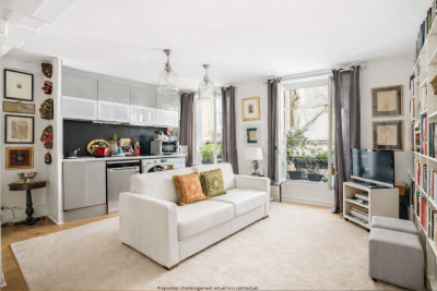 Apartment for sale in PARIS 4EME  - 2 rooms - 40 m&sup2; 