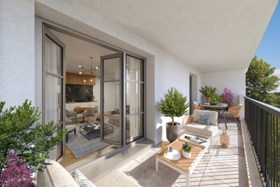 Appartement à vendre à VAULX-EN-VELIN  - 3 pièces - 62 m² 