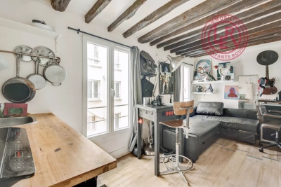 Appartement à vendre à PARIS 3EME Parc de Montsouris 3 - 1 pièces - 14 m² 