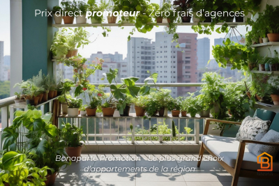 Appartement à vendre à MONTPELLIER  - 5 pièces - 100 m² 