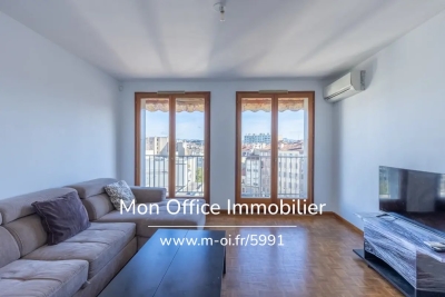 Appartement &agrave; vendre &agrave; MARSEILLE 3EME  - 3 pi&egrave;ces - 62 m&sup2; 