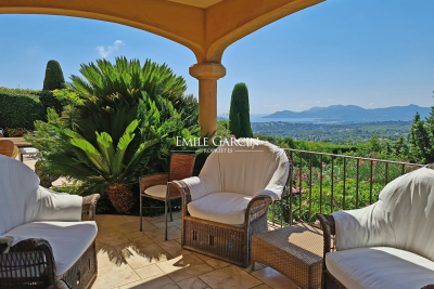 Maison à vendre piscine vue mer mougins