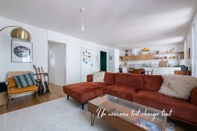 Appartement &agrave; vendre &agrave; PARIS 20EME Ternes - 3 pi&egrave;ces - 65 m&sup2; 