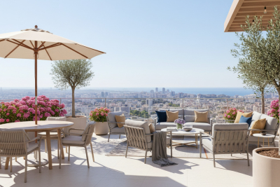 Appartement &agrave; vendre &agrave; MARSEILLE 8EME  - 4 pi&egrave;ces - 130 m&sup2; 