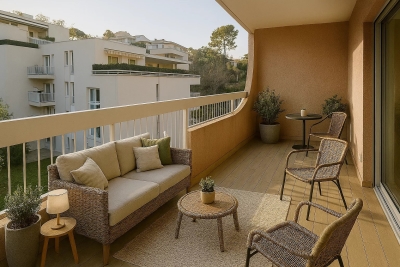 Appartement &agrave; vendre &agrave; VALLAURIS  - 3 pi&egrave;ces - 69 m&sup2; 