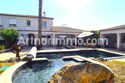 Maison &agrave; vendre &agrave; PUISSALICON Cazouls-d'Hérault - 6 pi&egrave;ces - 170 m&sup2; 