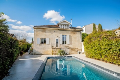 Maison &agrave; vendre piscine terrain pessac 