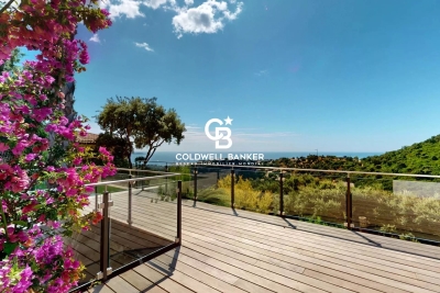 Maison à vendre vue mer terrasse cavalaire sur mer