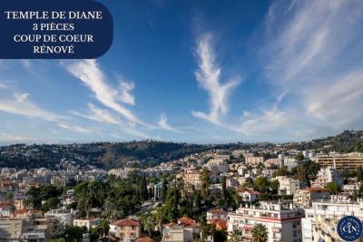 Appartement &agrave; vendre &agrave; NICE  - 3 pi&egrave;ces - 57 m&sup2; 
