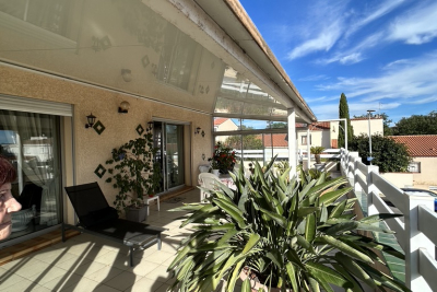 Maison &agrave; vendre route perpignan 