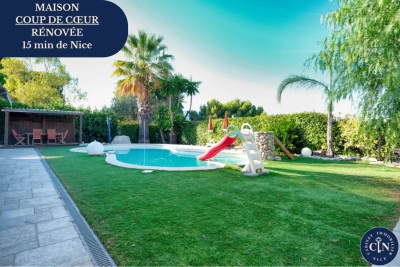 Maison &agrave; vendre piscine chemine nice 