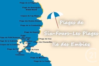 Appartement &agrave; vendre &agrave; SIX-FOURS-LES-PLAGES  - 1 pi&egrave;ces - 29 m&sup2; 